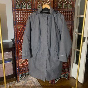Eddie Bauer Plus Size Girl On The Go Insulated Trench Coat